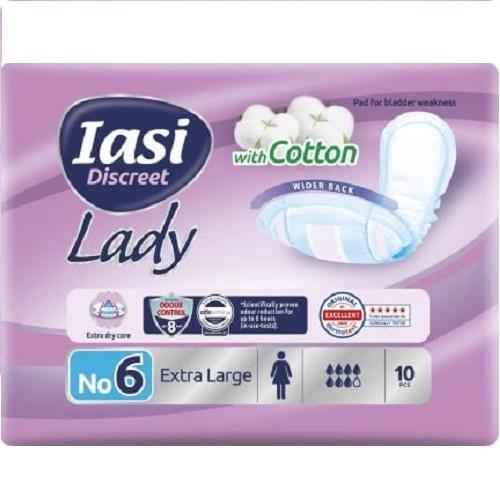 IASI LADY EXTRA LARGE подложки за инконтиненция от Водоустойчив долен слой - 7.40