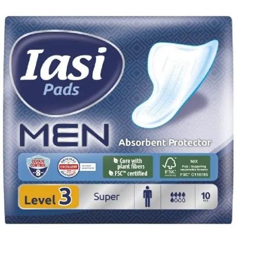Iasi Men Pad Medium level 2 Урологични подложки за мъже от До 8 часа защита от неприятна миризма - 5.40